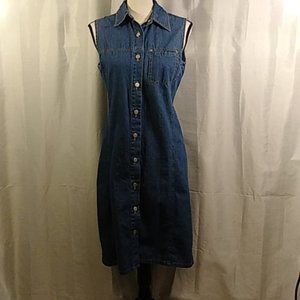 Denim and Company sleeveless dress size medium